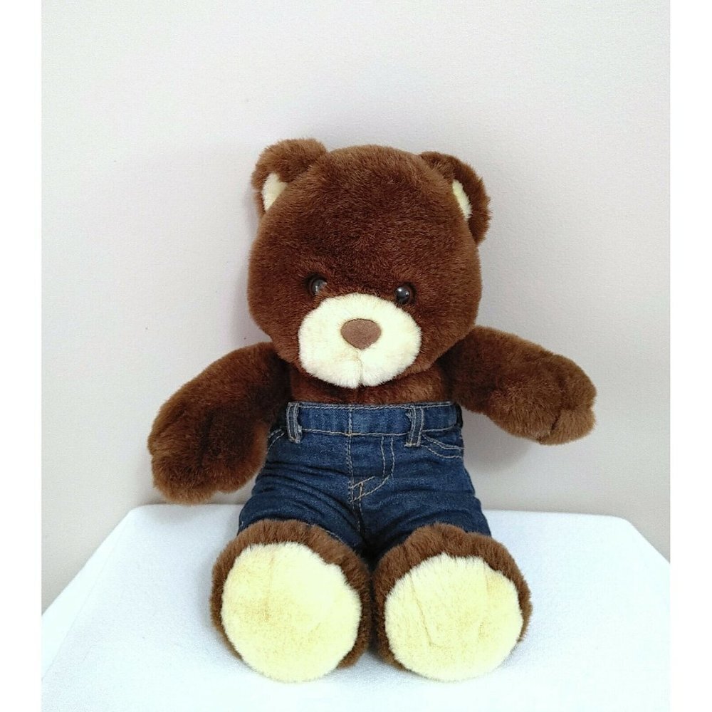 Vintage Lee Jeans  Plush Toy Teddy Bear Stuffed Animal 12" Plush